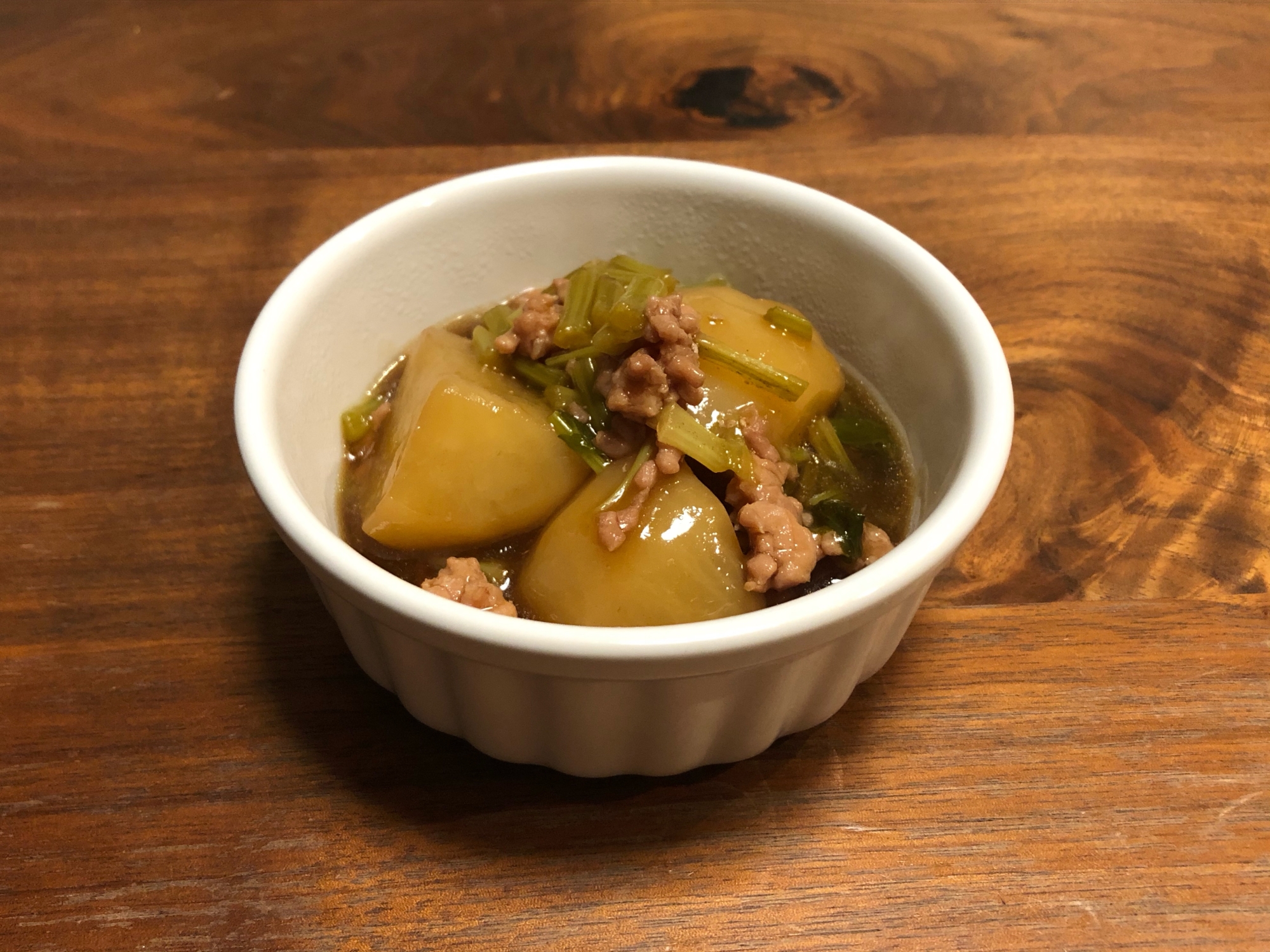 ホットクック☆鶏ひき肉とかぶのトロトロ煮