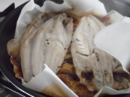 フライパンde焼き魚