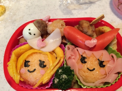 ♪スイートプリキュア♪メロディ*リズムのお弁当♪