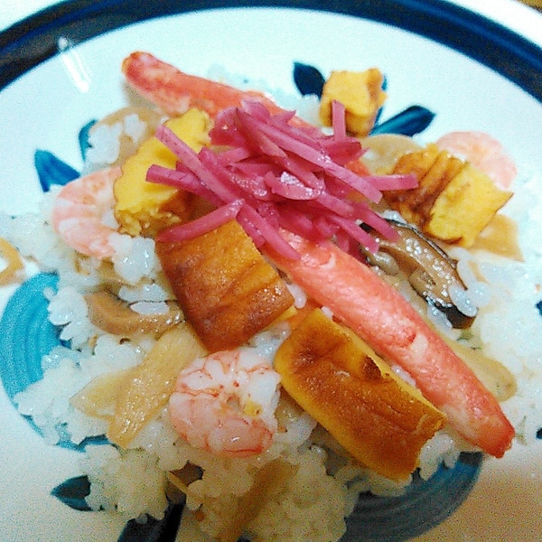 カニとエビ伊達巻の節分散らし寿司 レシピ 作り方 By あけぼのマジック 楽天レシピ カニとエビ伊達巻の節分散らし寿司 レシピ 作り方 By あけぼのマジック 楽天レシピ