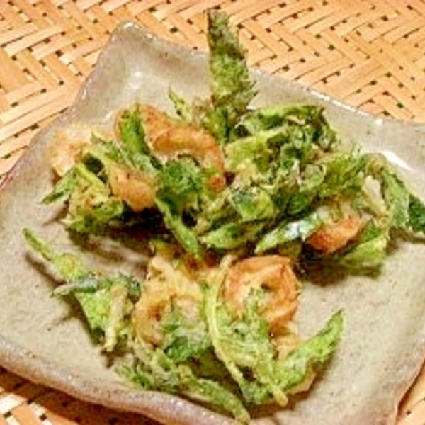 紅花若菜の紅花かき揚げ レシピ 作り方 By ブルーボリジ 楽天レシピ 紅花若菜の紅花かき揚げ レシピ 作り方 By ブルーボリジ 楽天レシピ
