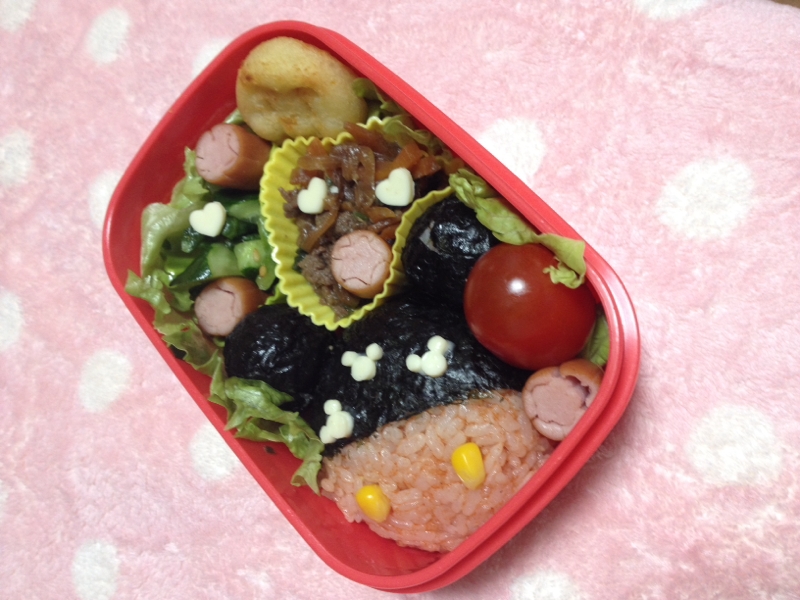 簡単キャラ弁 ミッキー レシピ 作り方 By Eltom 楽天レシピ 簡単キャラ弁 ミッキー レシピ 作り方 By Eltom 楽天レシピ