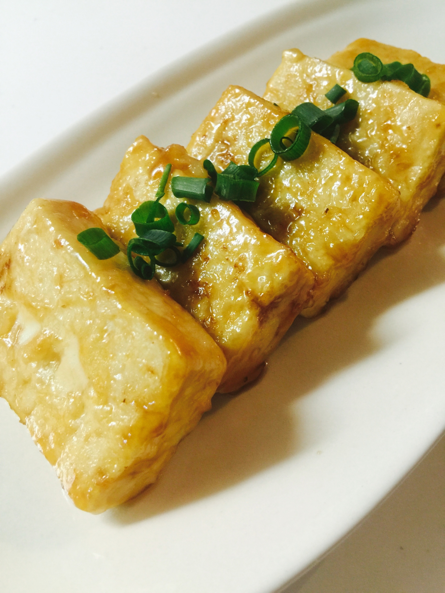 豆腐(鶏もも肉)の照り焼きステーキの画像