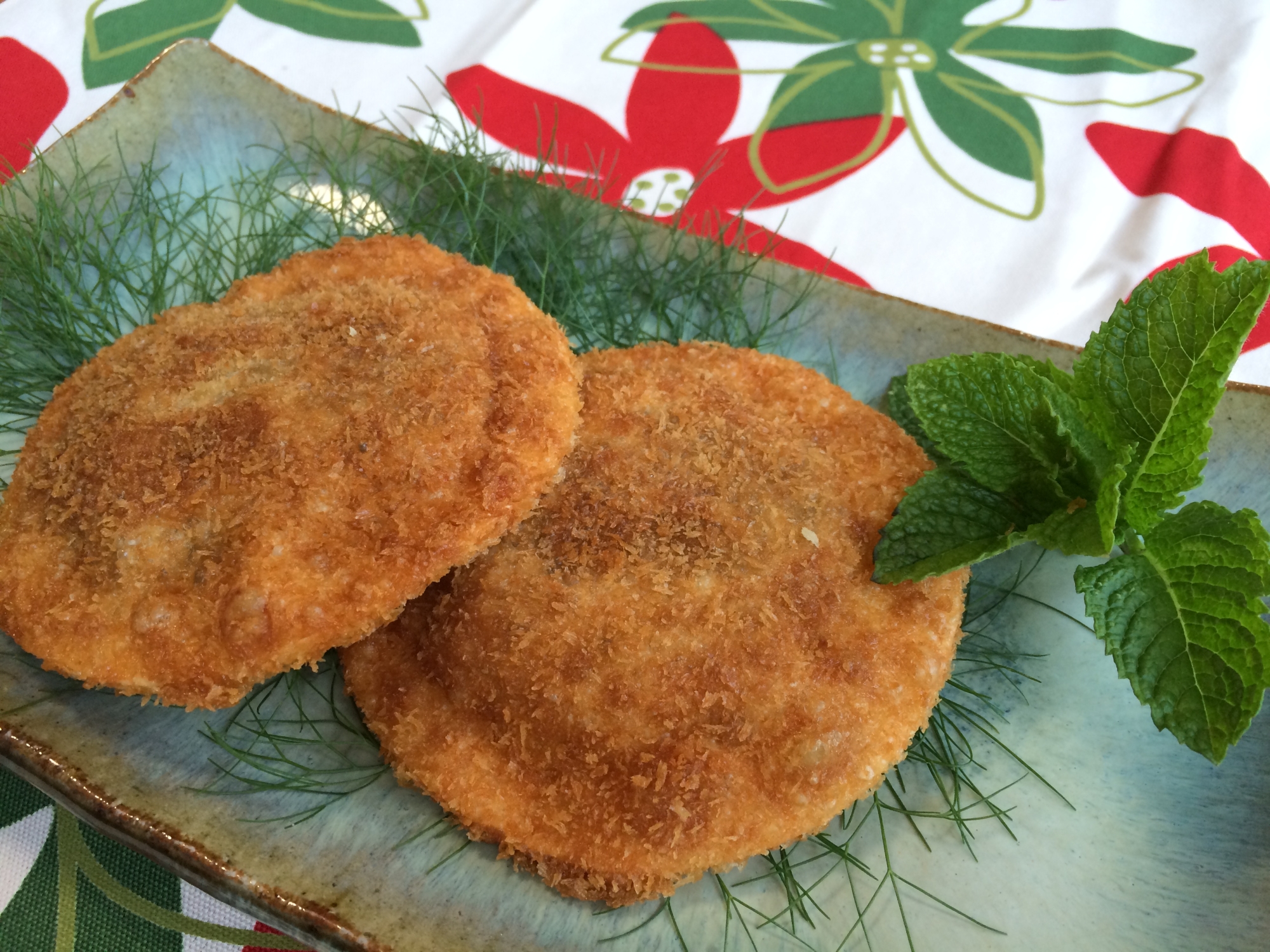 餃子の皮でカレーパン？