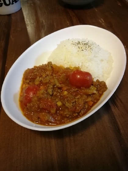 トマトカレー♪