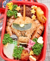 キャラ弁 機動戦士ガンダム ホワイト オーガー レシピ 作り方 By ラムちゃん1224 楽天レシピ