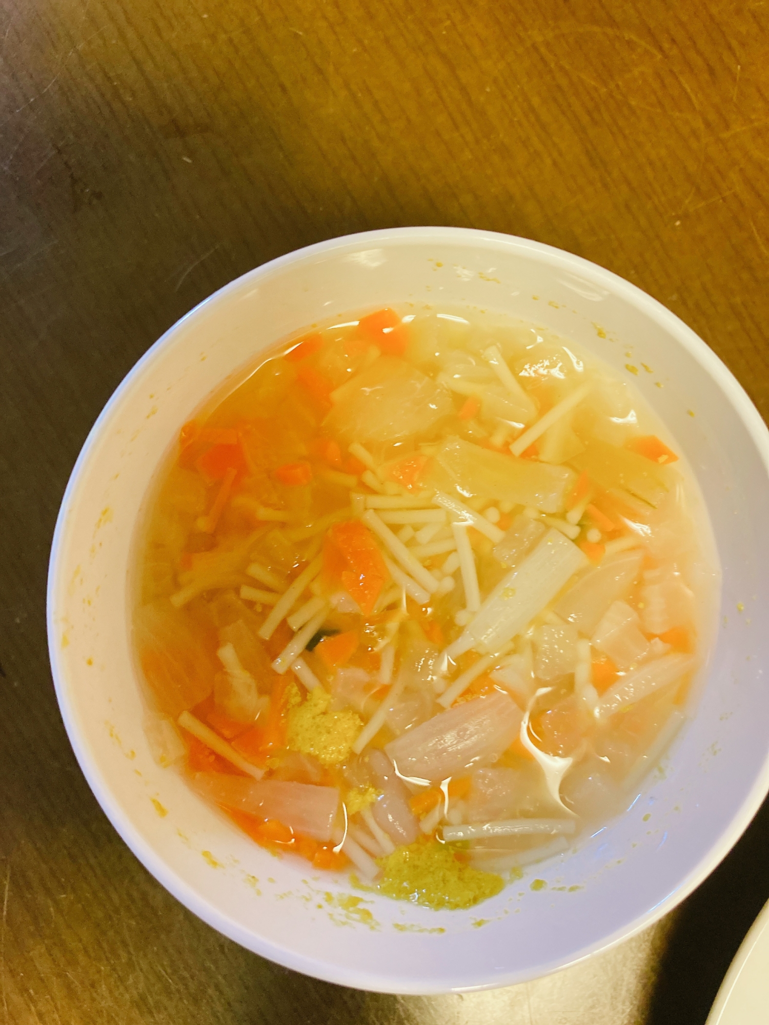 離乳食　中期　素麺汁