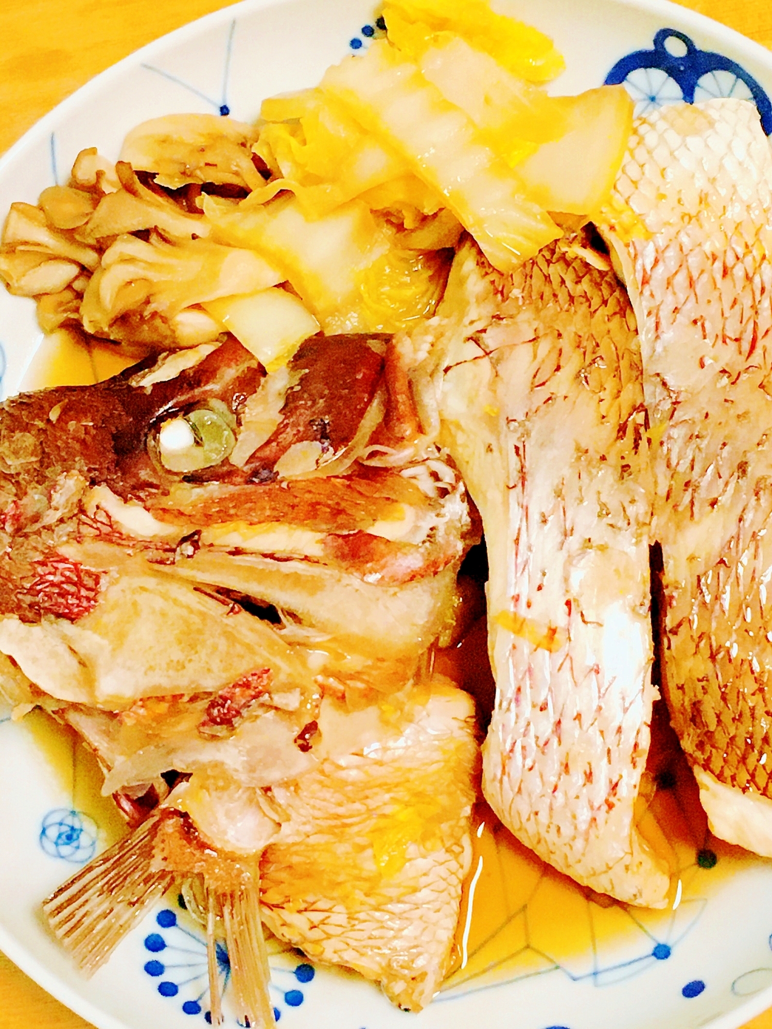 鯛の煮付け