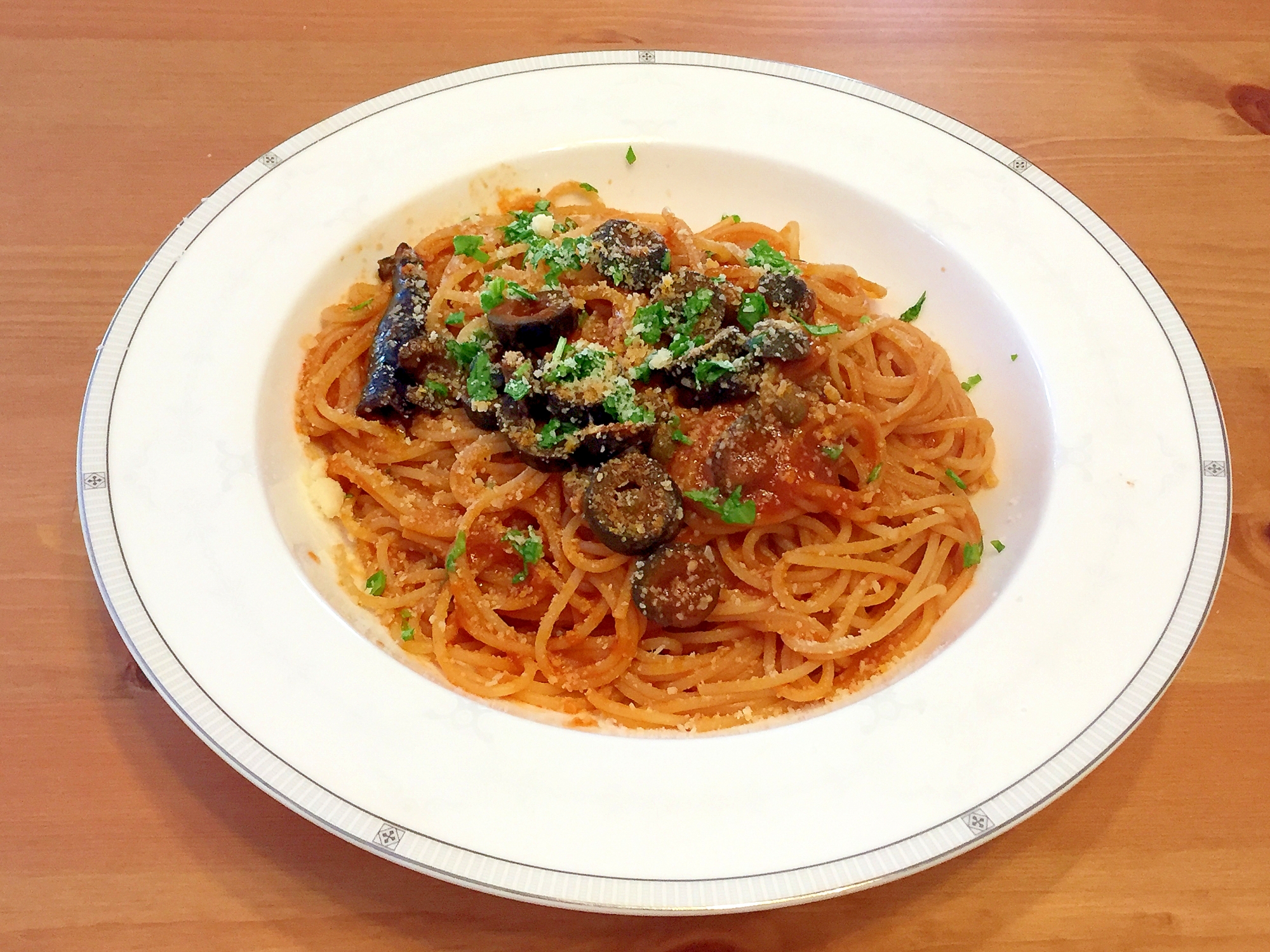 プッタネスカ トニオ風 レシピ 作り方 By Reyshi K 楽天レシピ