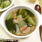 チンゲン菜のスープ