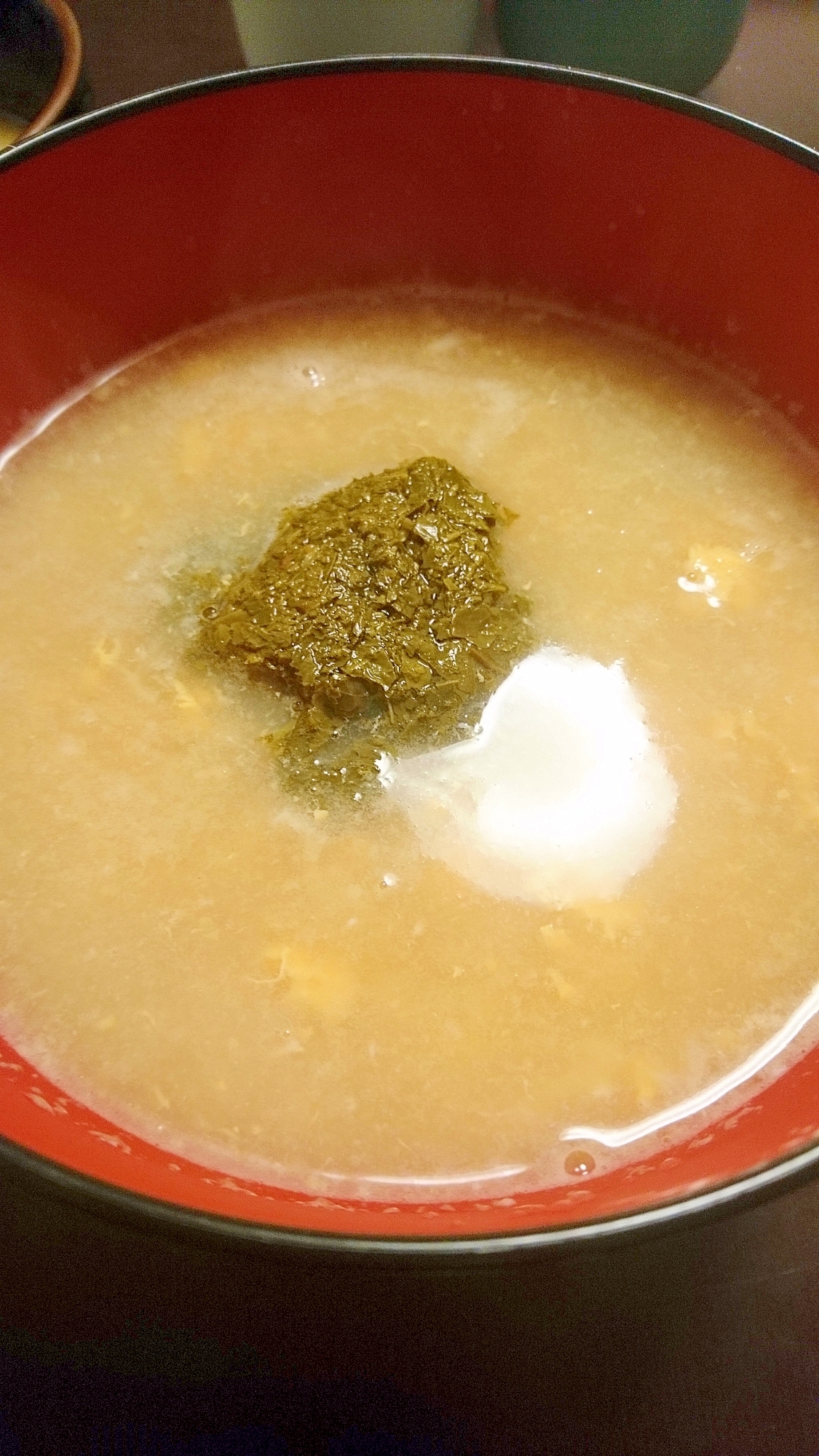 【米料理】茶殻入り卵雑炊