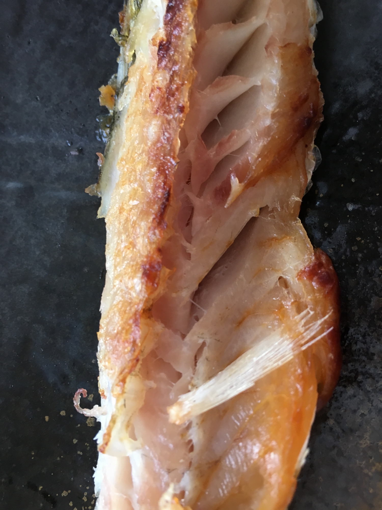 簡単 フライパンで焼き魚 サヨリ