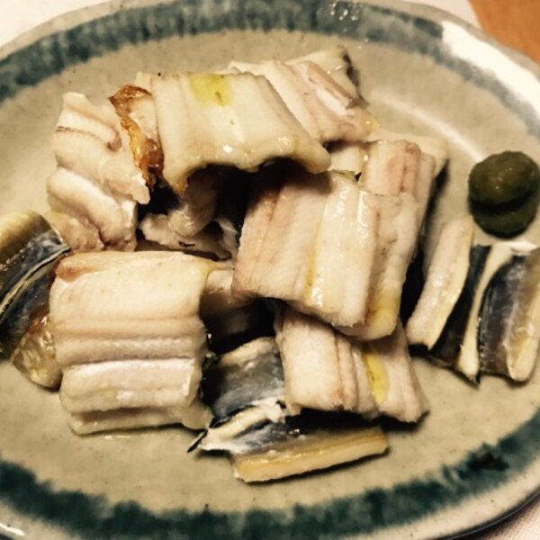 穴子のオリーブ油焼き柚子胡椒添え レシピ 作り方 By ボンド子 楽天レシピ 穴子のオリーブ油焼き柚子胡椒添え レシピ 作り方 By ボンド子 楽天レシピ