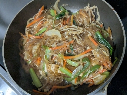 緑豆春雨で！チャプチェ