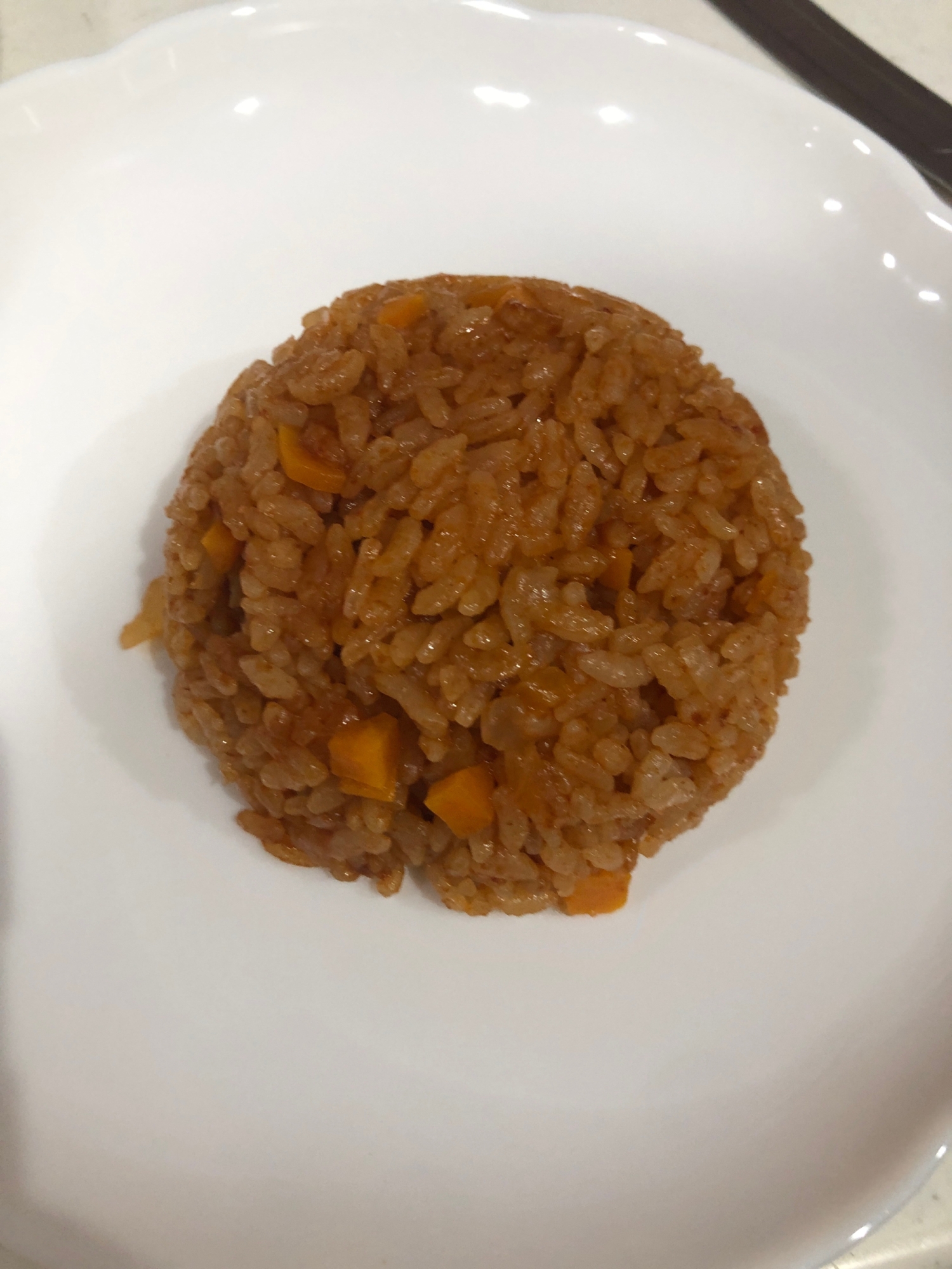 炊飯器でケチャップライス（自分の覚書用）