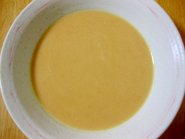 大豆水煮とにんじんのスープ