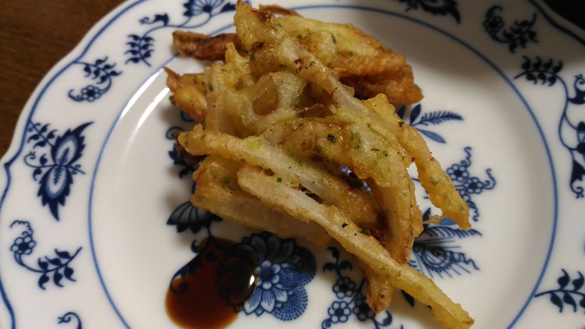 エコ！大根の皮と玉葱のかき揚げ