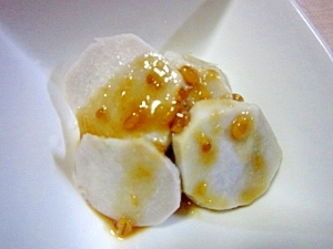 簡単☆里芋の醤油麹味噌ダレ