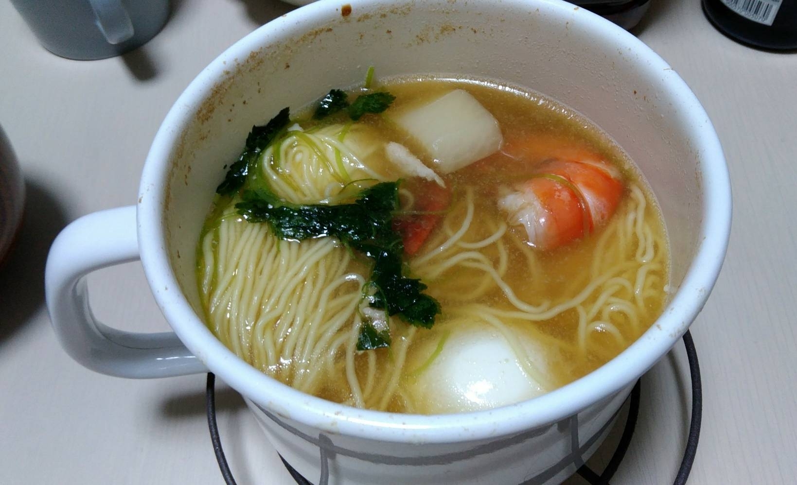 鶏大根とおせちリメイク 激旨！ゆず塩ラーメン