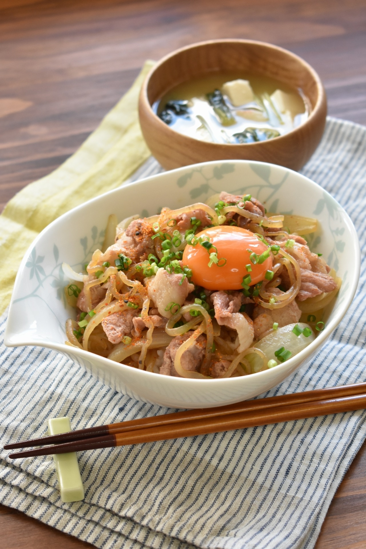 吉野家系！だしが利いてる♪豚丼