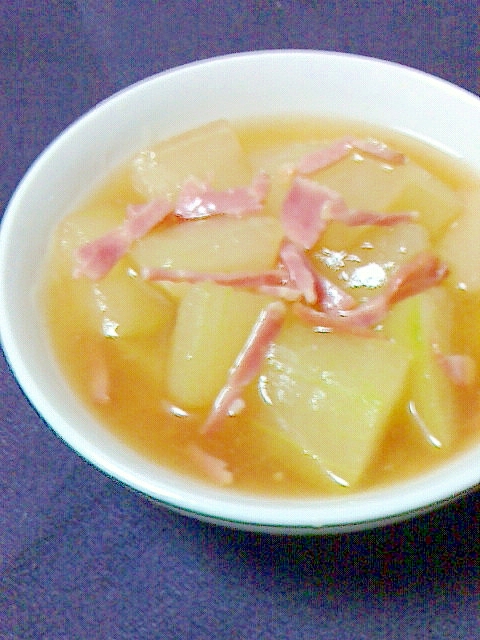 冬瓜とベーコンのとろ~り洋風煮