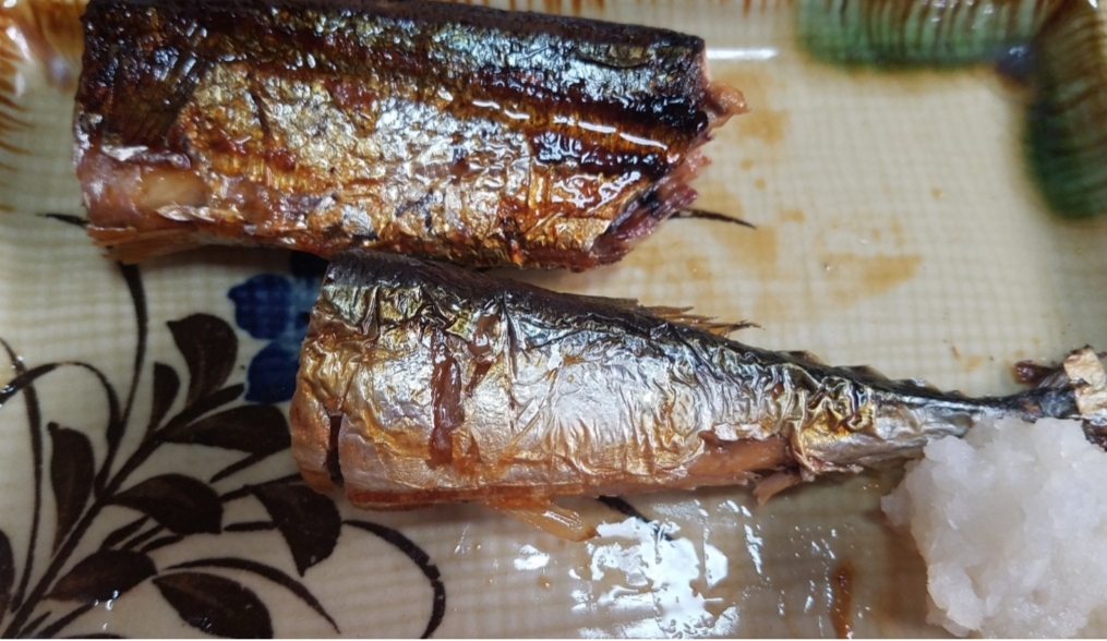 秋刀魚の塩焼き