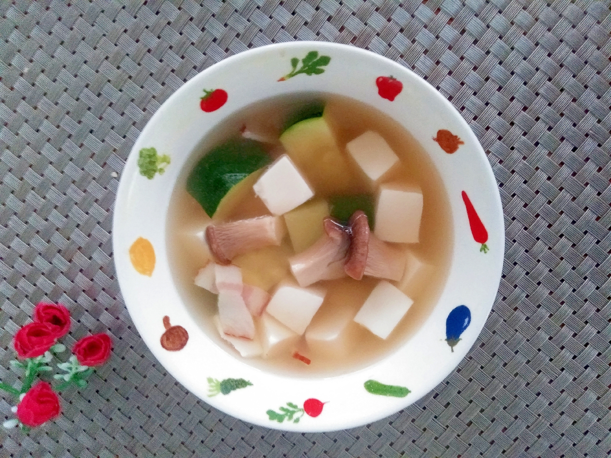 がっつり豆腐のスープ