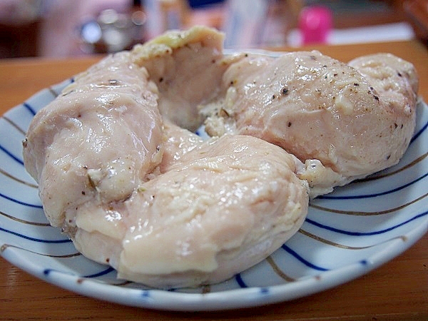 鶏もも肉のサラダチキン レシピ 作り方 By よっちごはん 楽天レシピ
