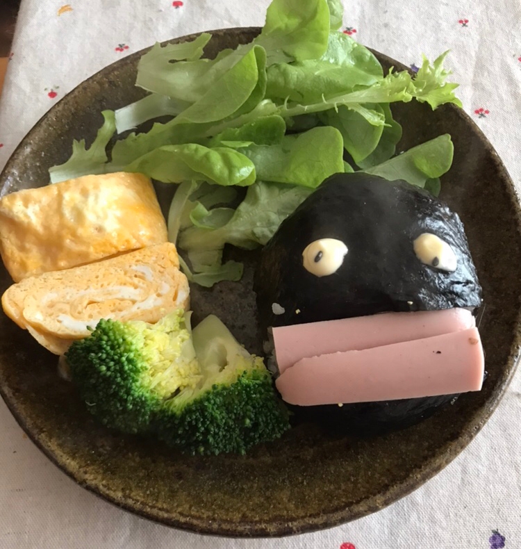 パッカンおむすびの朝ごはん