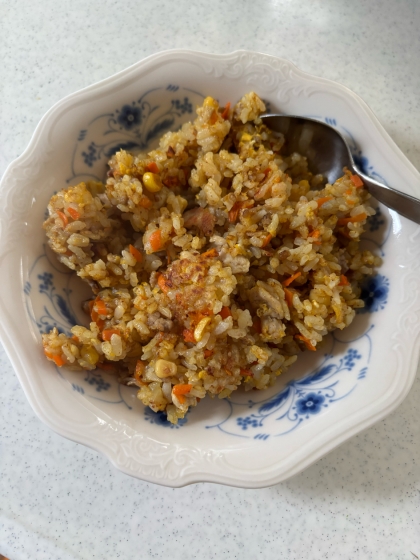 ハイカラ？！ドライカレー☆（カレーチャーハン）