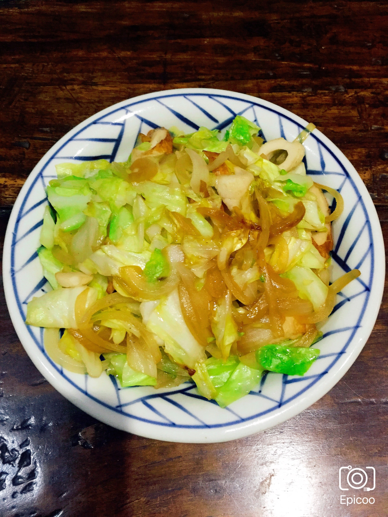 ちくわと野菜の炒めもの