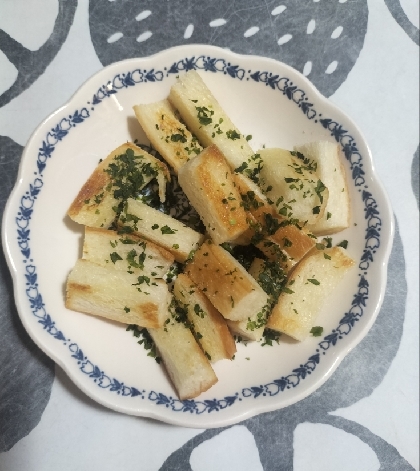 パン耳で♡甘くない!!のり塩ラスク