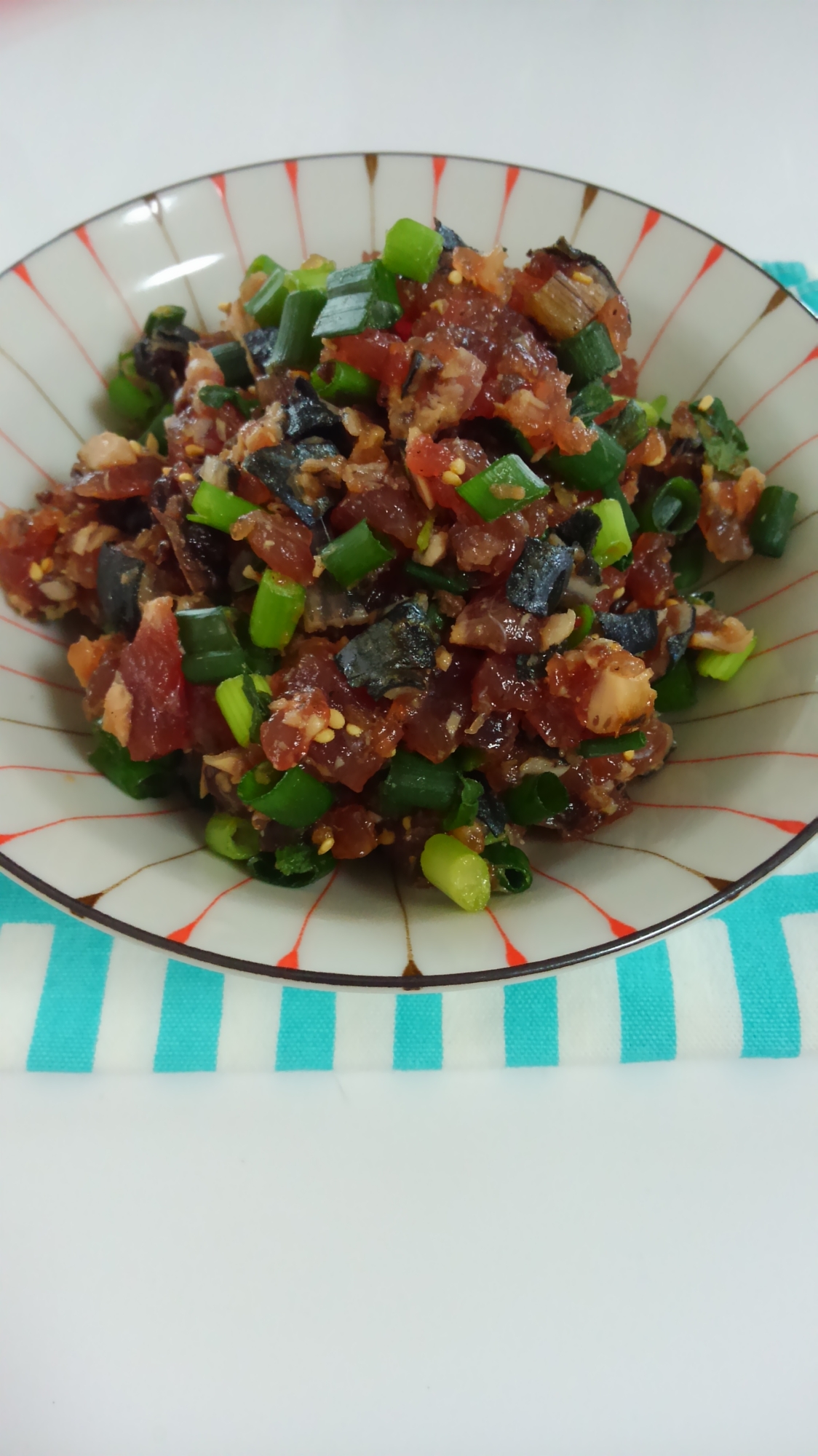 鰹のタタキのなめろう レシピ 作り方 By 1つ 楽天レシピ 鰹のタタキのなめろう レシピ 作り方 By 1つ 楽天レシピ