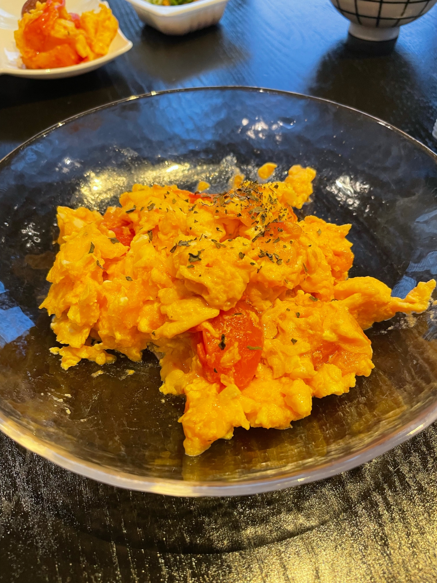 卵とトマトのシンプル炒め