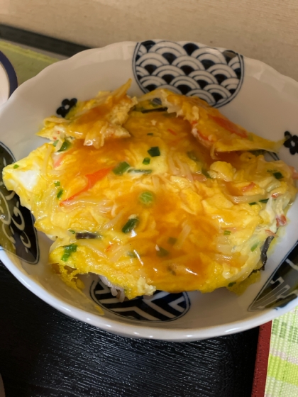 カニの天津飯
