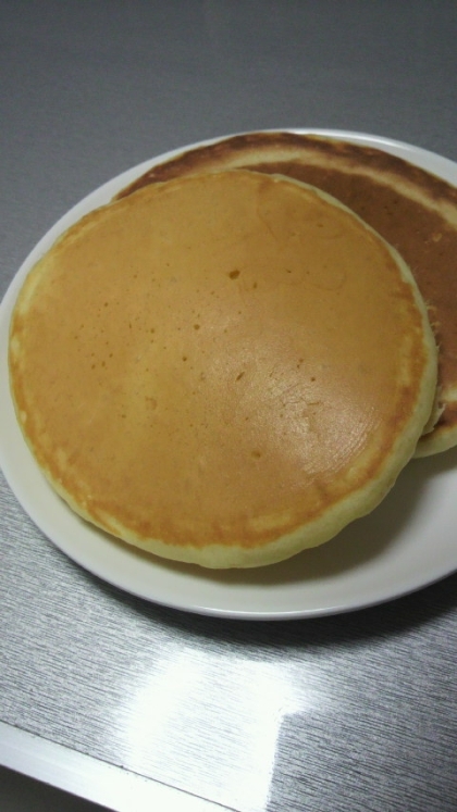 ふと食べたくなり、朝食に作りました。
これなら１歳の娘にも安心して食べさせられます。