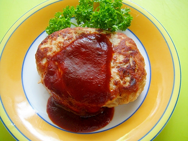 ダシダで下味♡おから入りハンバーグ