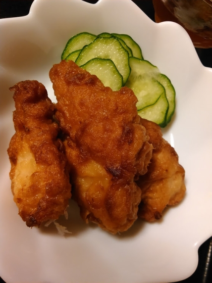 米粉でカリッと鶏の唐揚げ