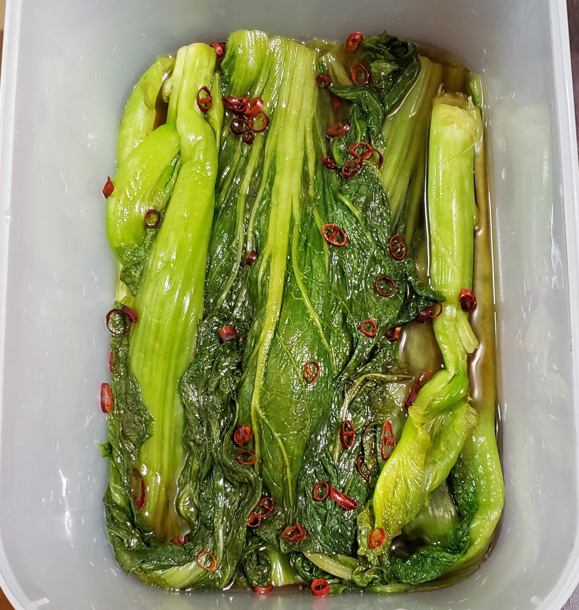 青菜漬けの本漬け 故郷の味再現レシピ