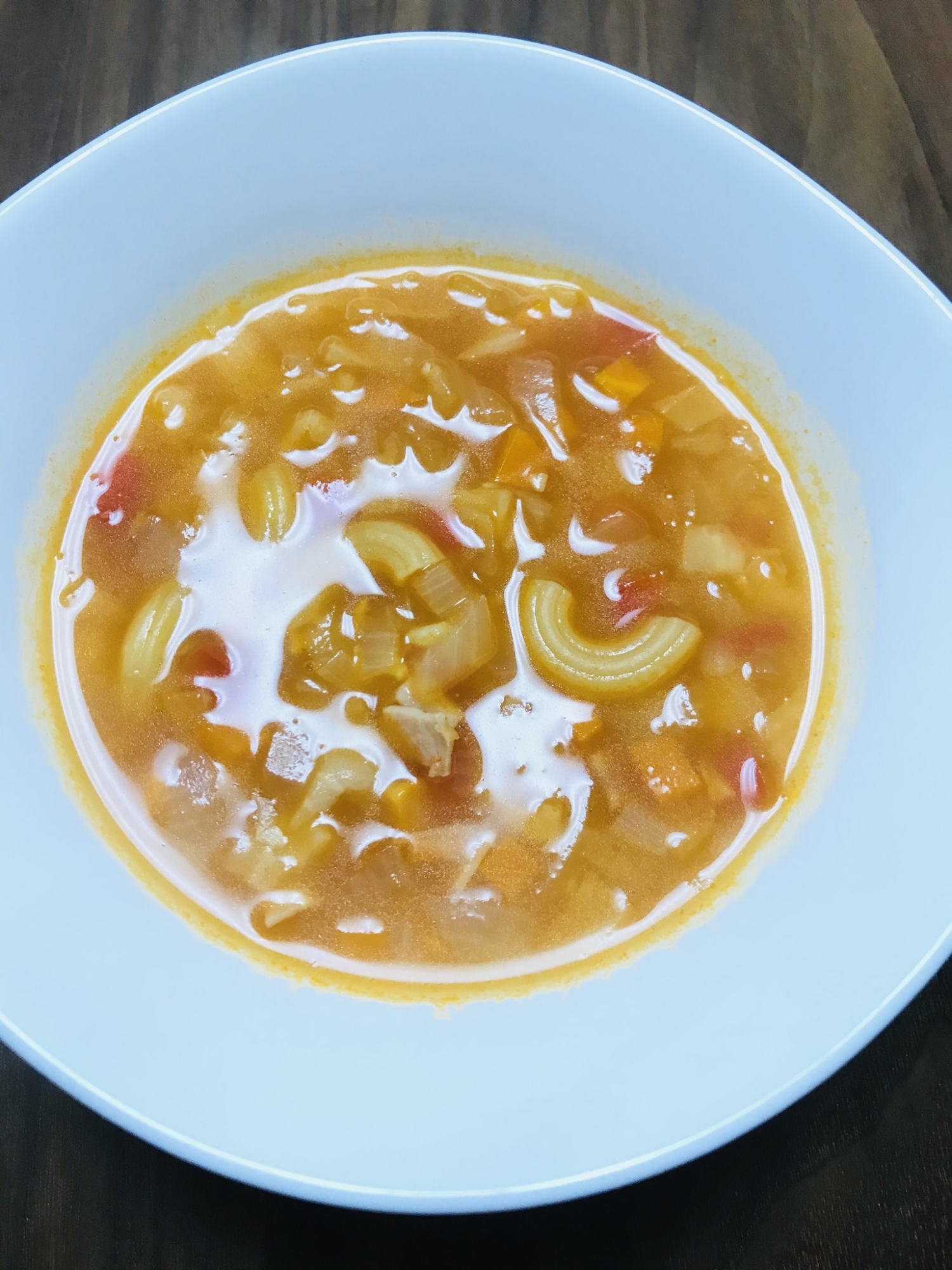 トマト缶要らず☆ミネストローネ