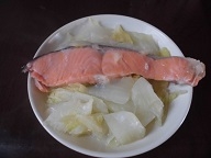 鮭と白菜の煮浸し＋＋