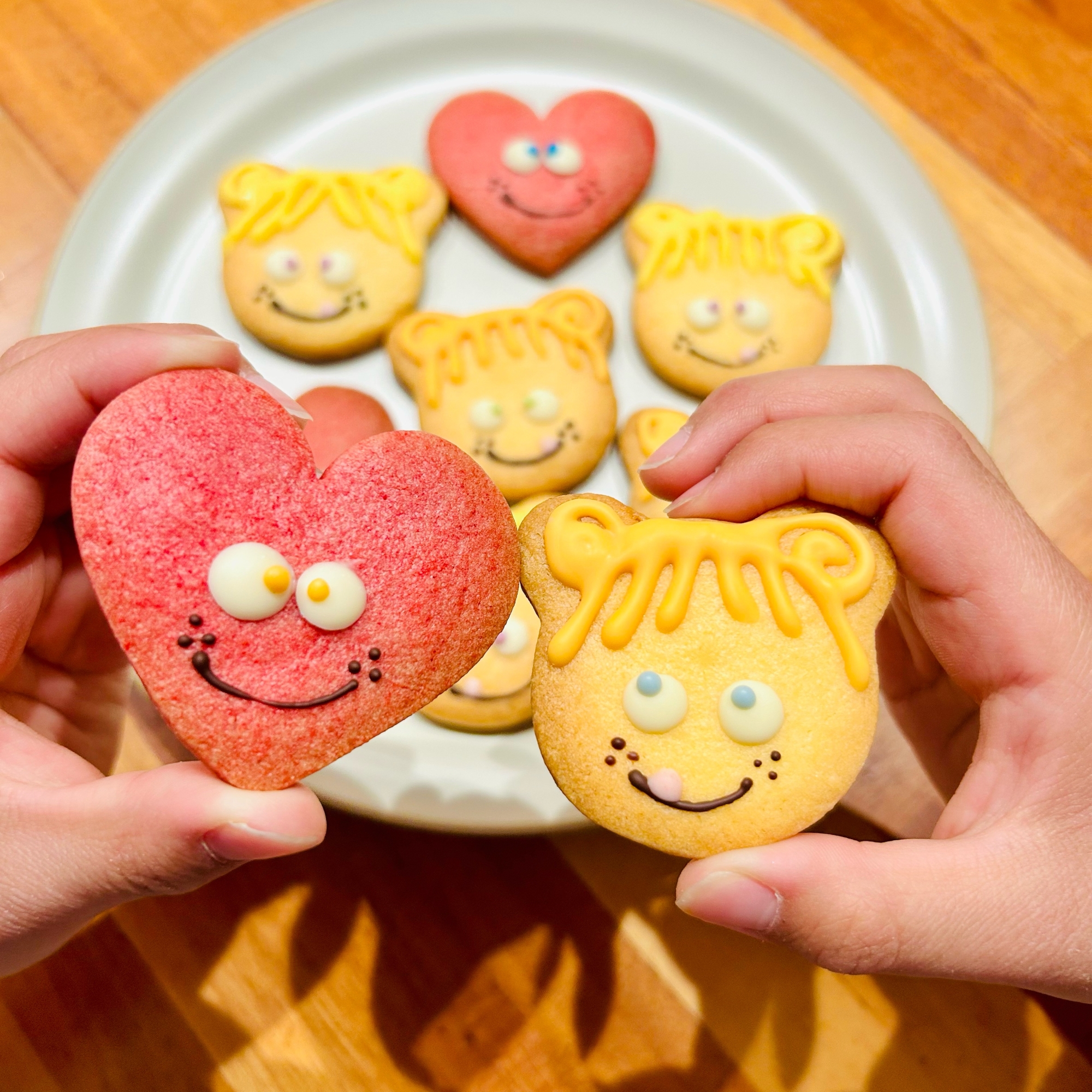 女の子クッキー