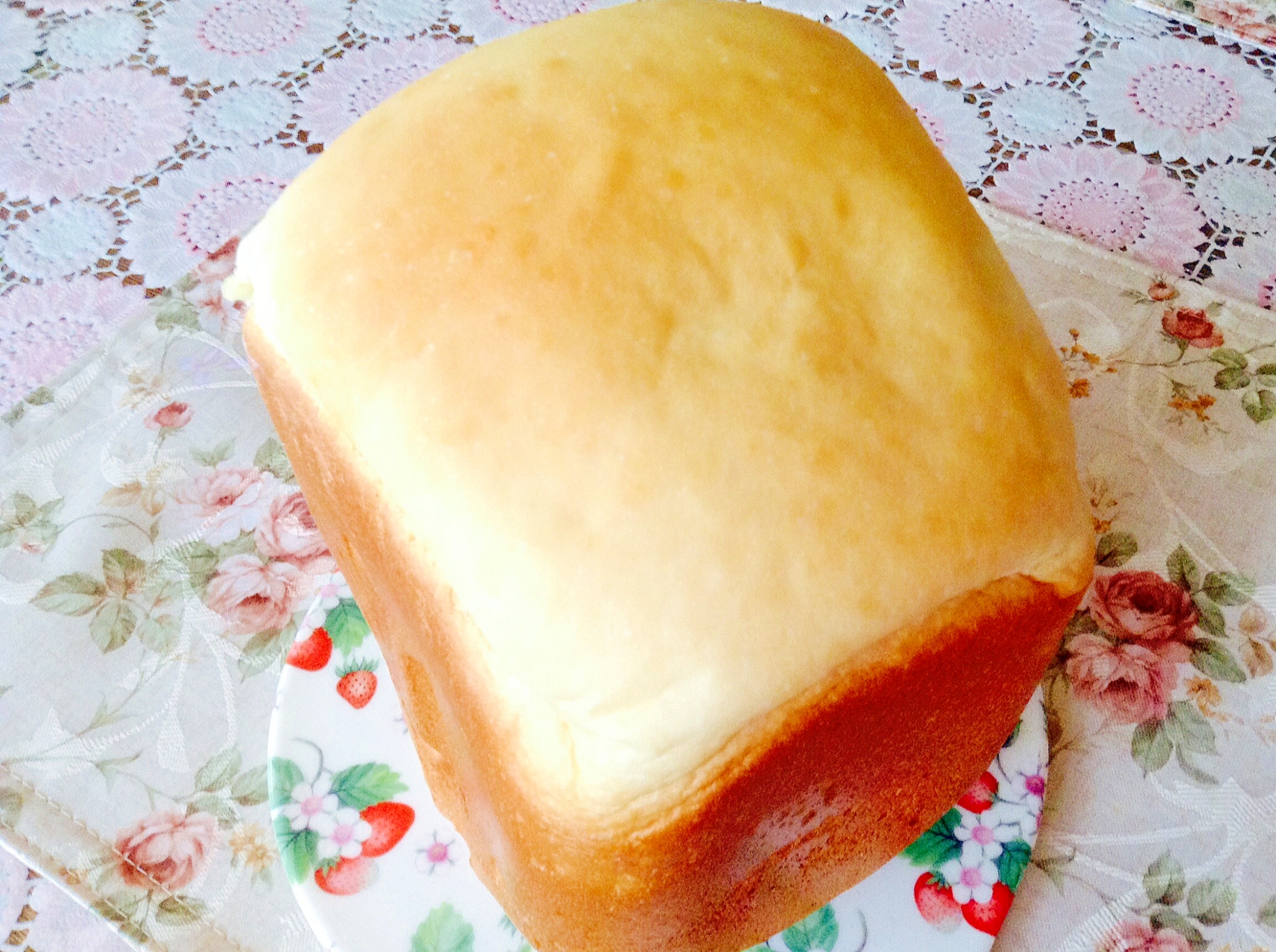 HB早焼きで❤︎ふわふわ〜豆腐食パン