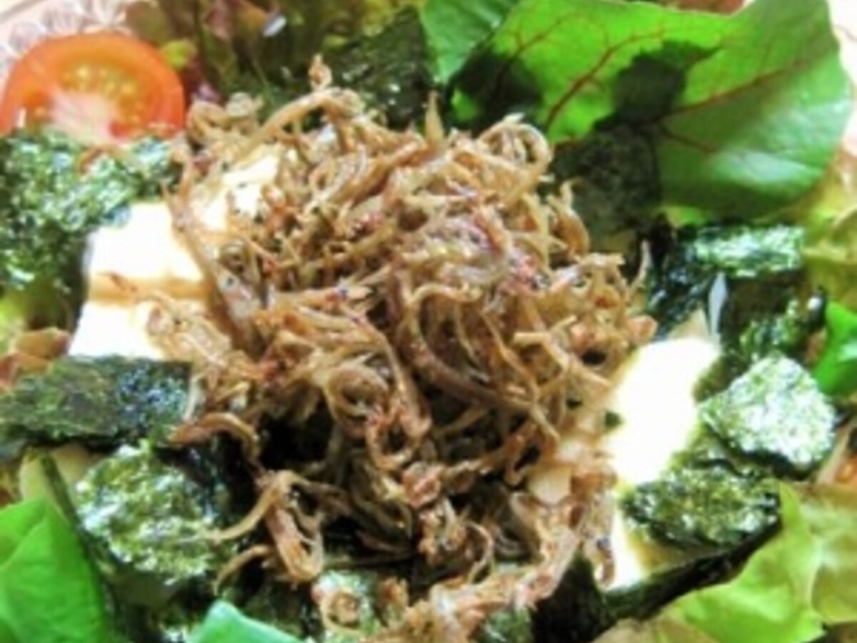 カリカリじゃこの豆腐サラダ レシピ 作り方 By yamat 楽天レシピ カリカリじゃこの豆腐サラダ レシピ 作り方 By yamat 楽天レシピ