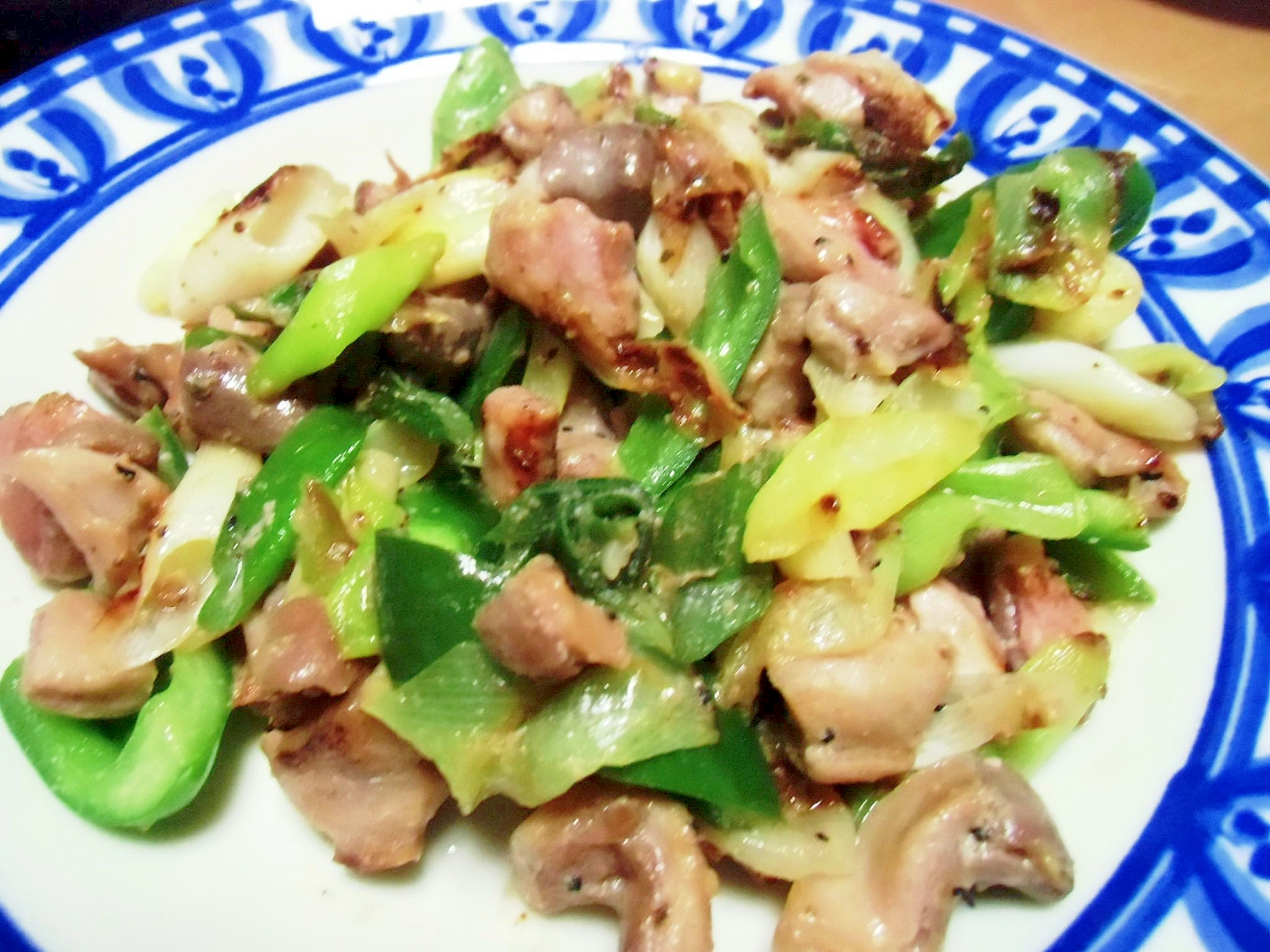 砂肝とネギの炒め物 レシピ 作り方 By Miashimatora 楽天レシピ