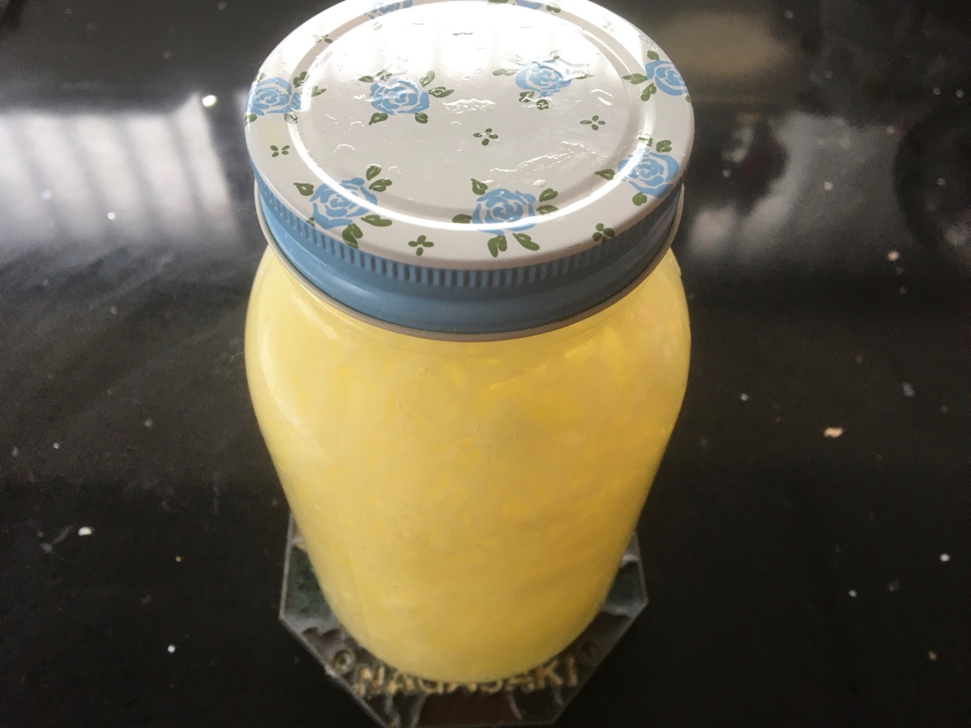 ザボン果肉のシロップ漬け