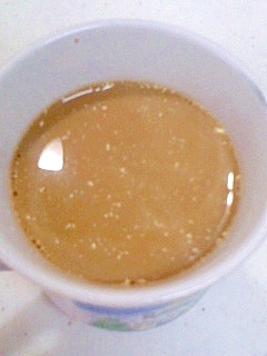 豆乳きな粉コーヒー