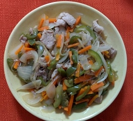 豚肉と春雨のオイスターソース炒め煮