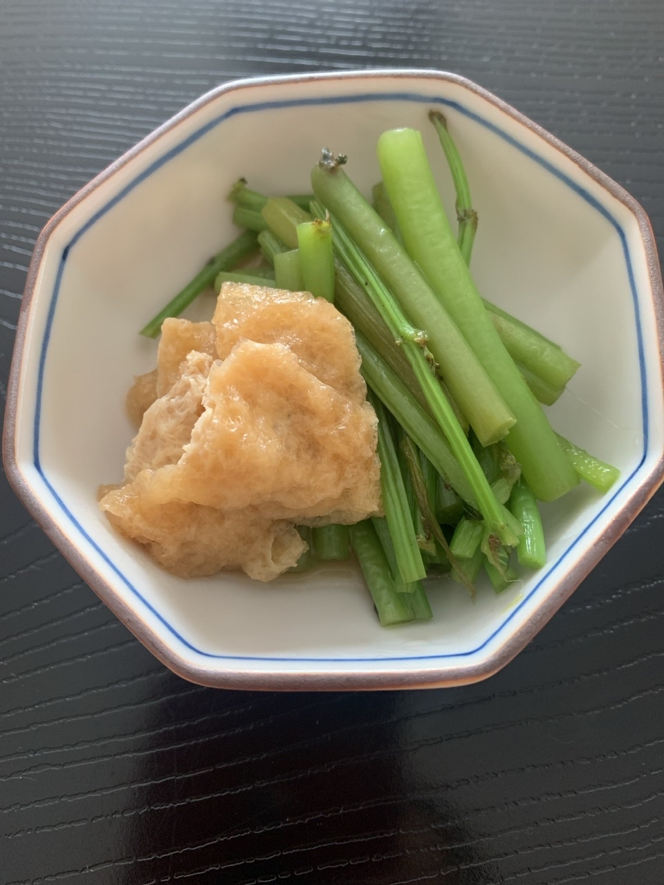 山菜カタハと揚げの炊いたん