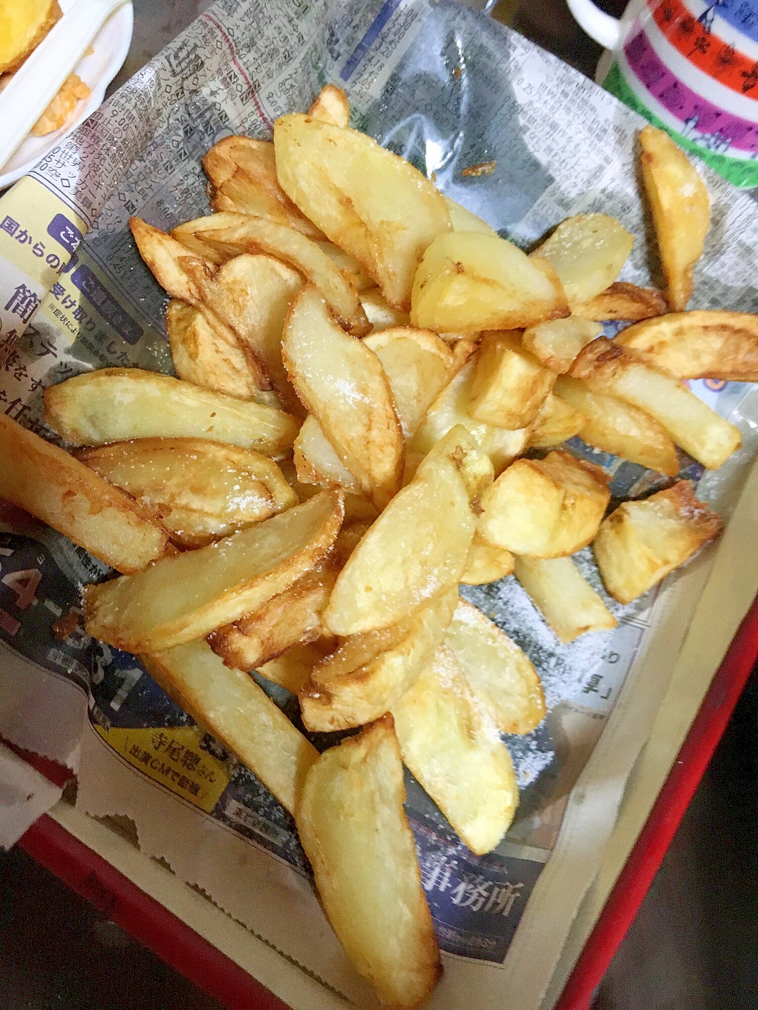 新じゃがフライドポテトクレイジーソルト味 レシピ 作り方 By Toku Jiro 0707 楽天レシピ